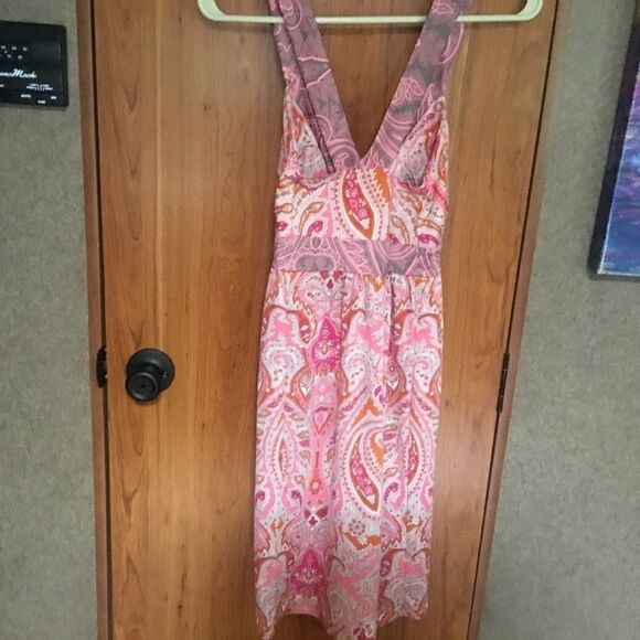 NWT. INC Brand Women’s Sz P Print Sleeveless Dress - Picture 9 of 11
